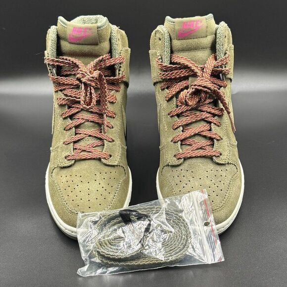 Nike Wmns Dunk Sky Hi Wedge 'Medium Olive' - Picture 3 of 13